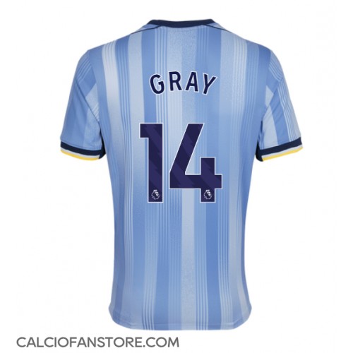 Maglia Calcio Tottenham Hotspur Archie Gray #14 Seconda Divisa 2024-25 Manica Corta